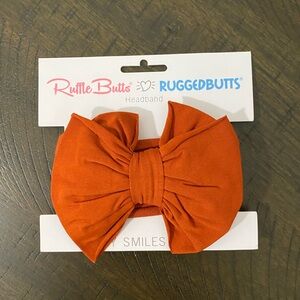 Ruffle Butts Rust Headband
